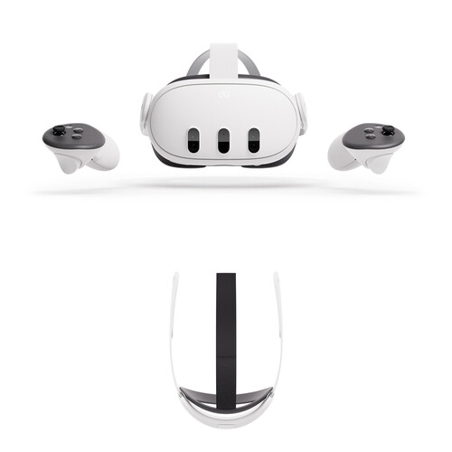 eta 3 Advanced All-in-One VR Headset with Elite Strap Kit (512GB)